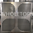 Onregelmatig Decoratief Gaten Geperforeerd Aluminiumblad door CNC Machinaal te bewerken