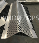 Onregelmatig Decoratief Gaten Geperforeerd Aluminiumblad door CNC Machinaal te bewerken